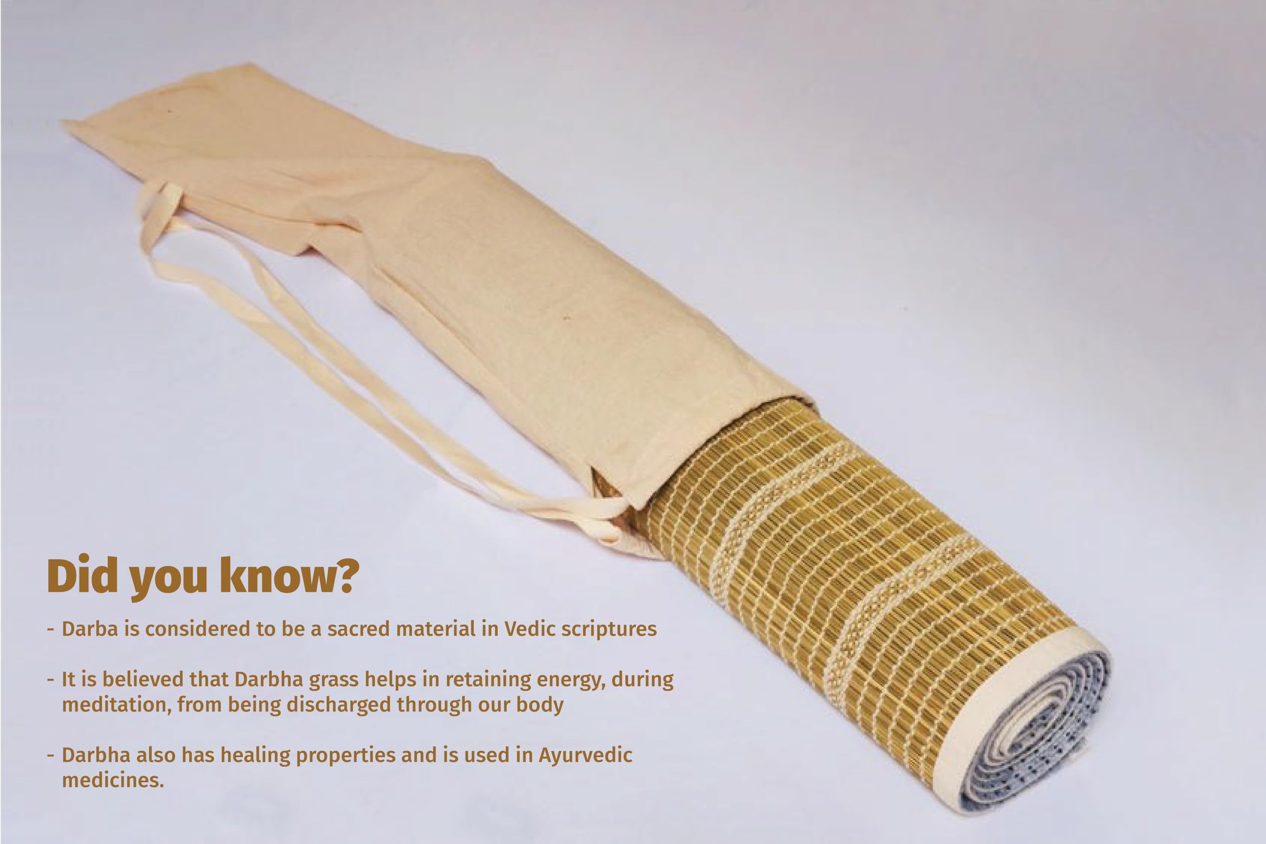Amazon | Indic Inspirations Darbha Grassヨガマット - エコ